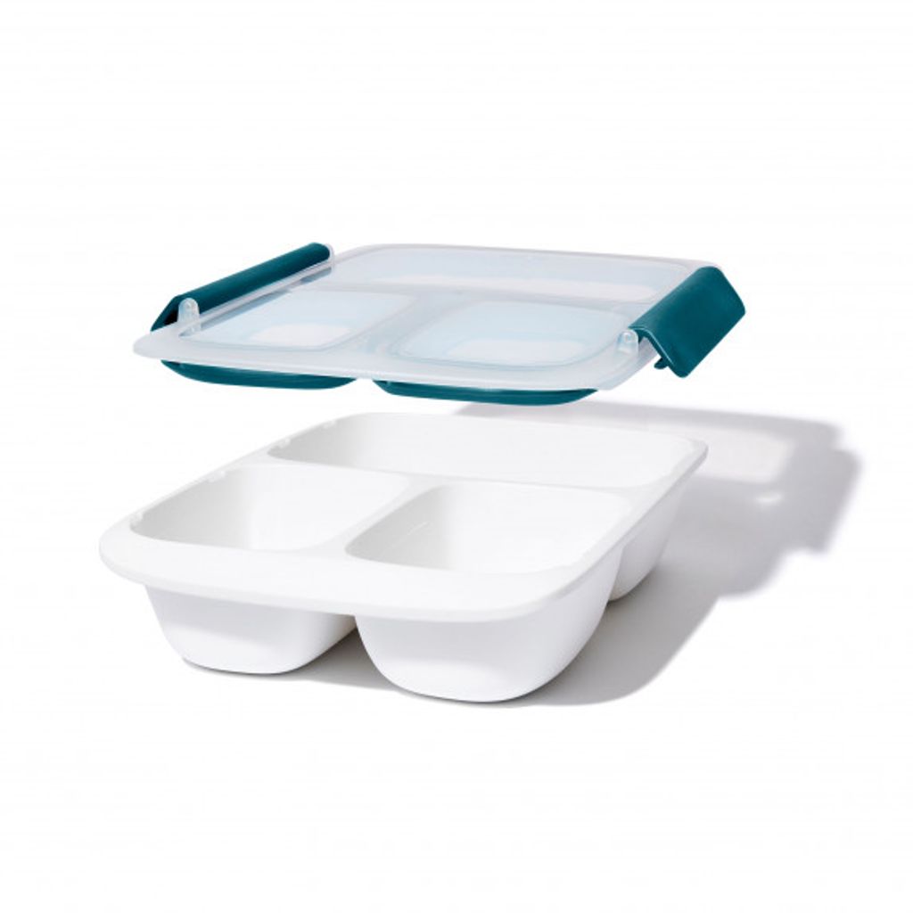 Lunchox 3 compartiments 970 ml - Visuel 0